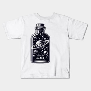 Galaxy in a Bottle Kids T-Shirt